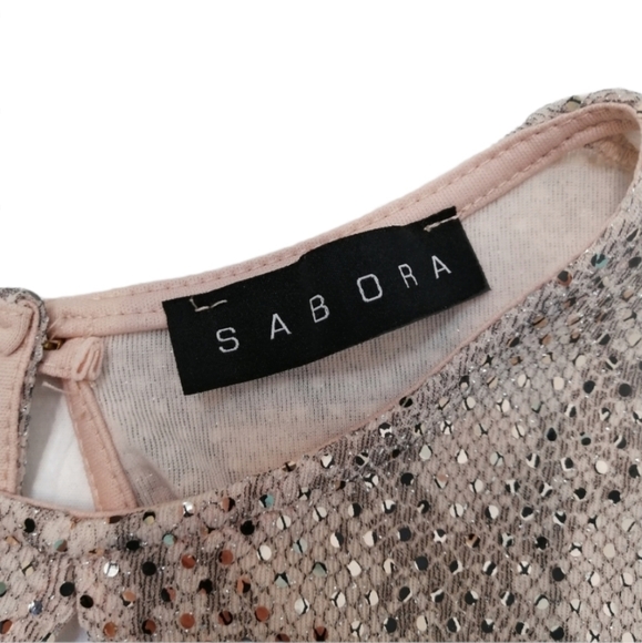 Sabora Halter Bodycon Sequins Dress with S… - Picture 11 of 14